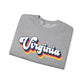 Retro Viginia Crewneck Sweatshirt