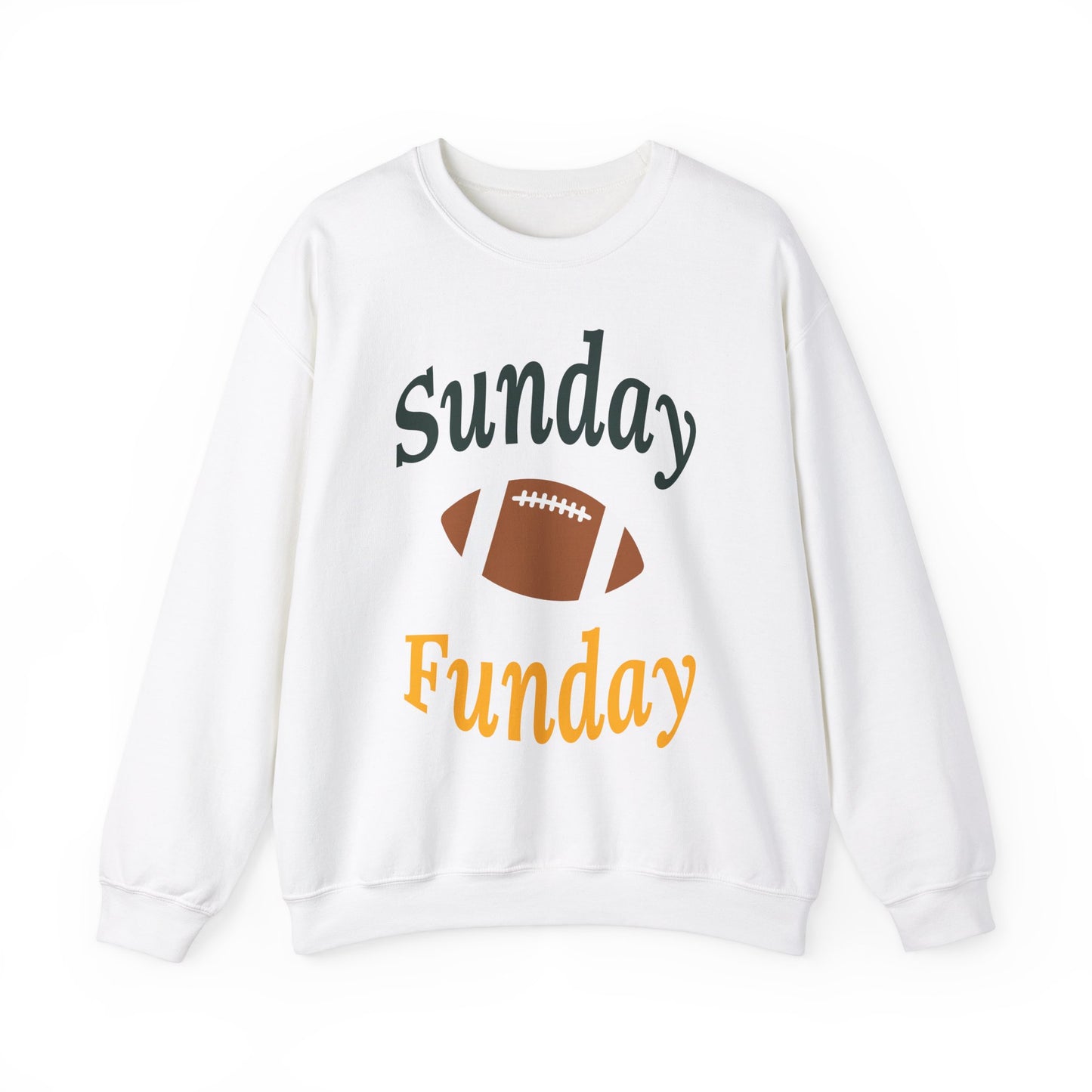 Sunday Funday Green Bay Unisex Heavy Blend™ Crewneck Sweatshirt