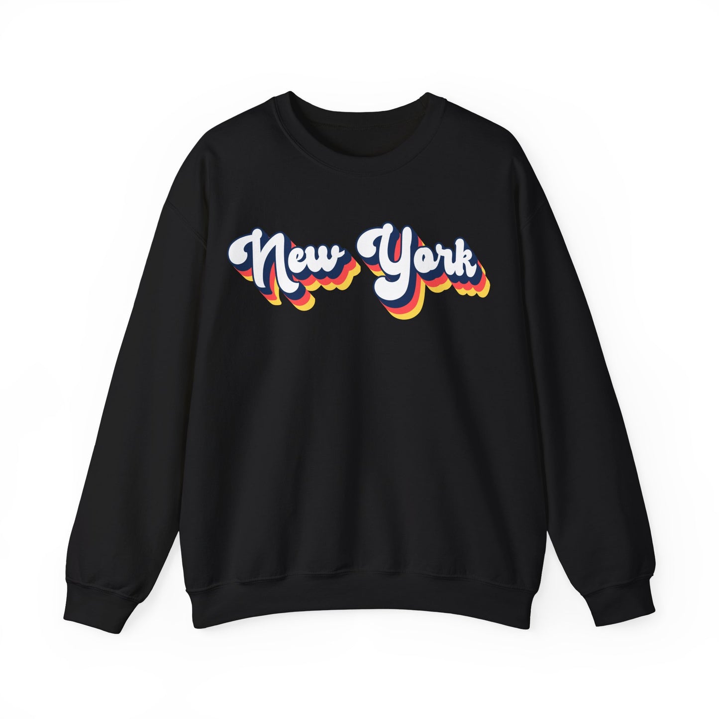 Retro New York Crewneck Sweatshirt