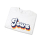 Retro Iowa Crewneck Sweatshirt