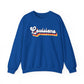 Retro Louisiana Crewneck Sweatshirt