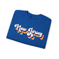 Retro New Jersey Crewneck Sweatshirt