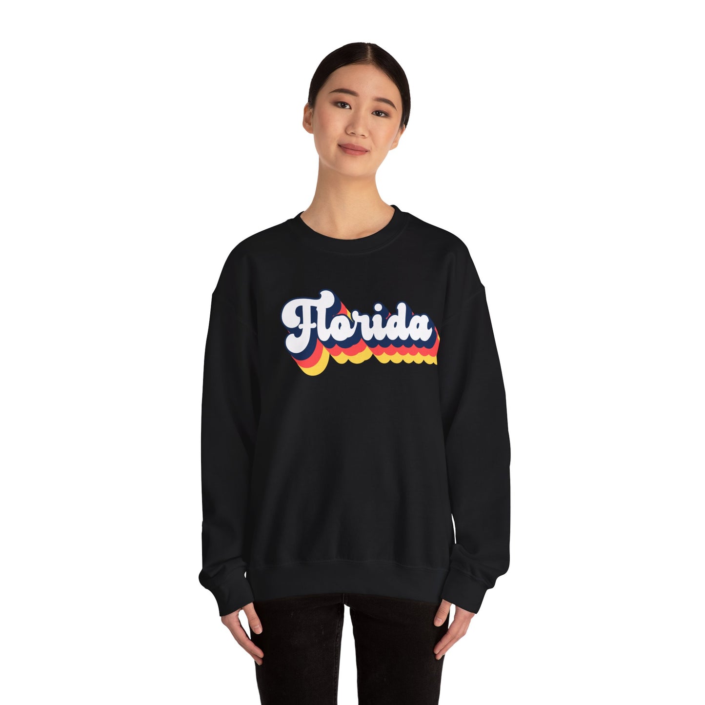 Retro Florida Crewneck Sweatshirt