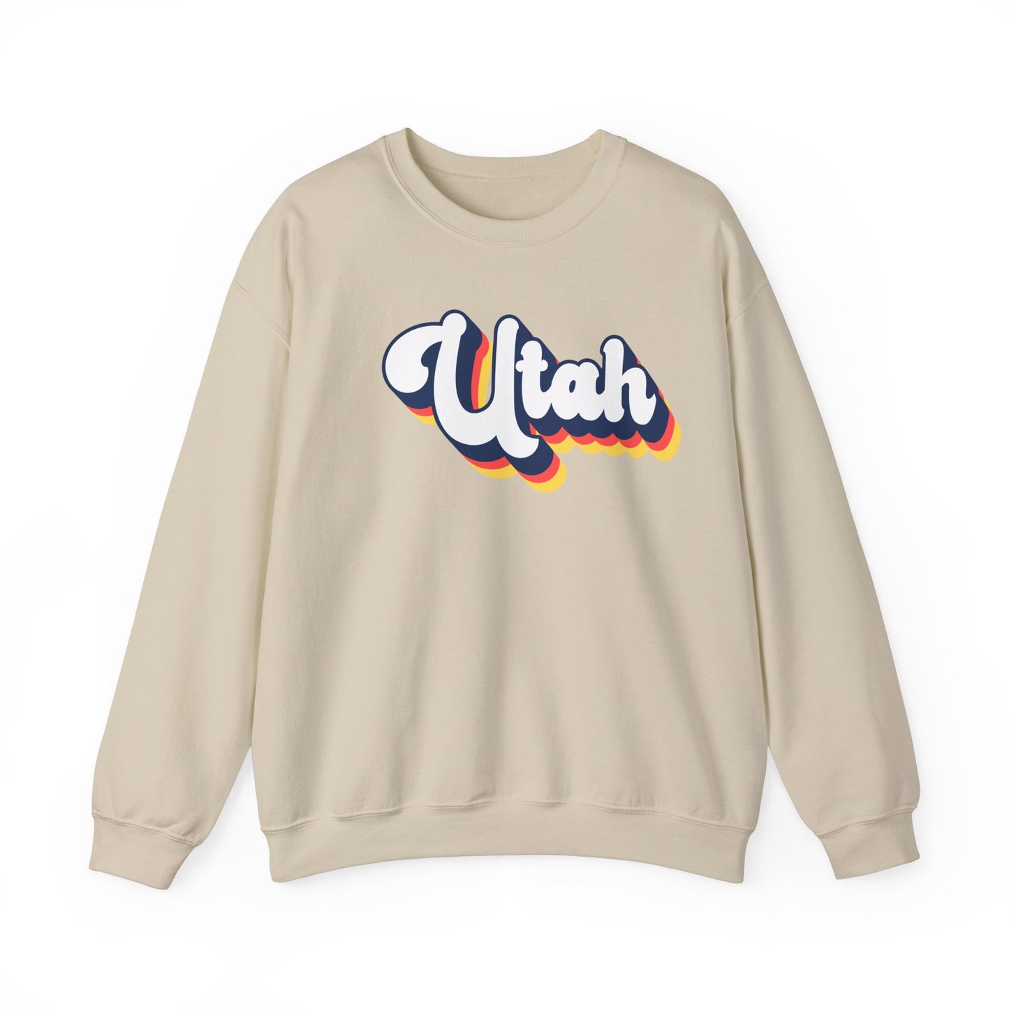 Retro Utah Crewneck Sweatshirt