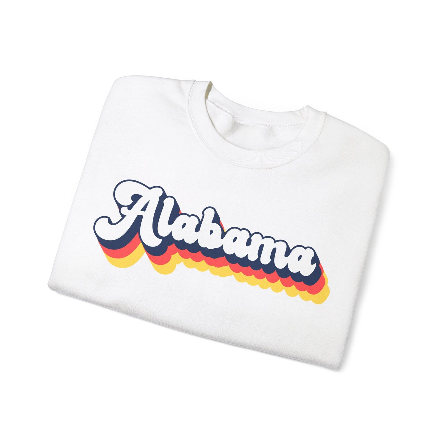 Retro Alabama Crewneck Sweatshirt