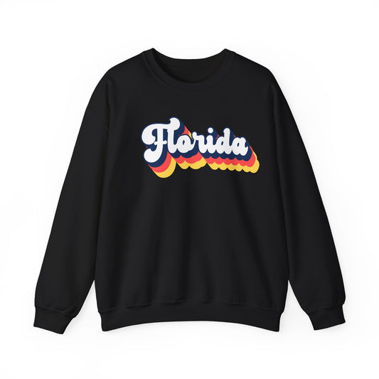 Retro Florida Crewneck Sweatshirt