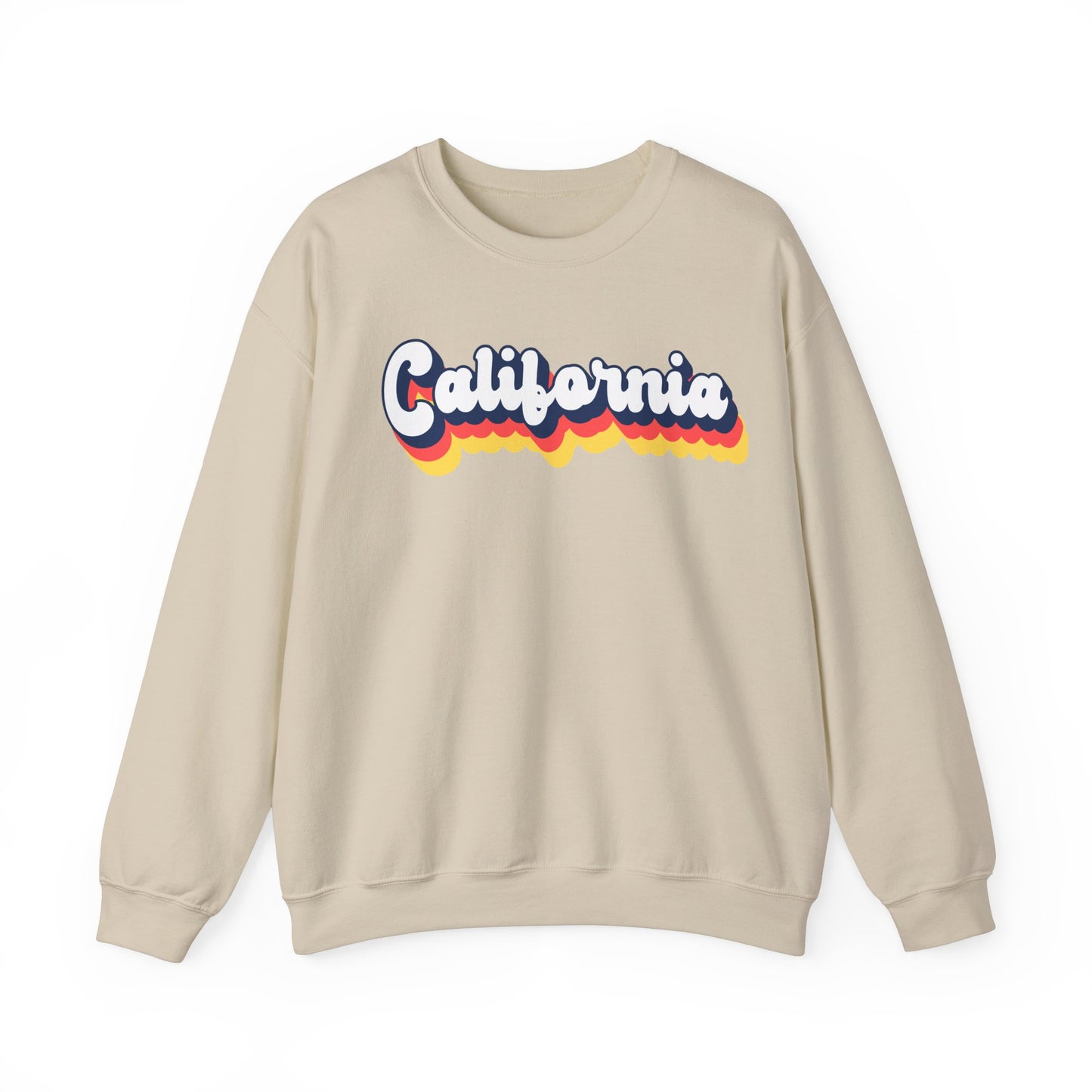 Retro California Crewneck Sweatshirt