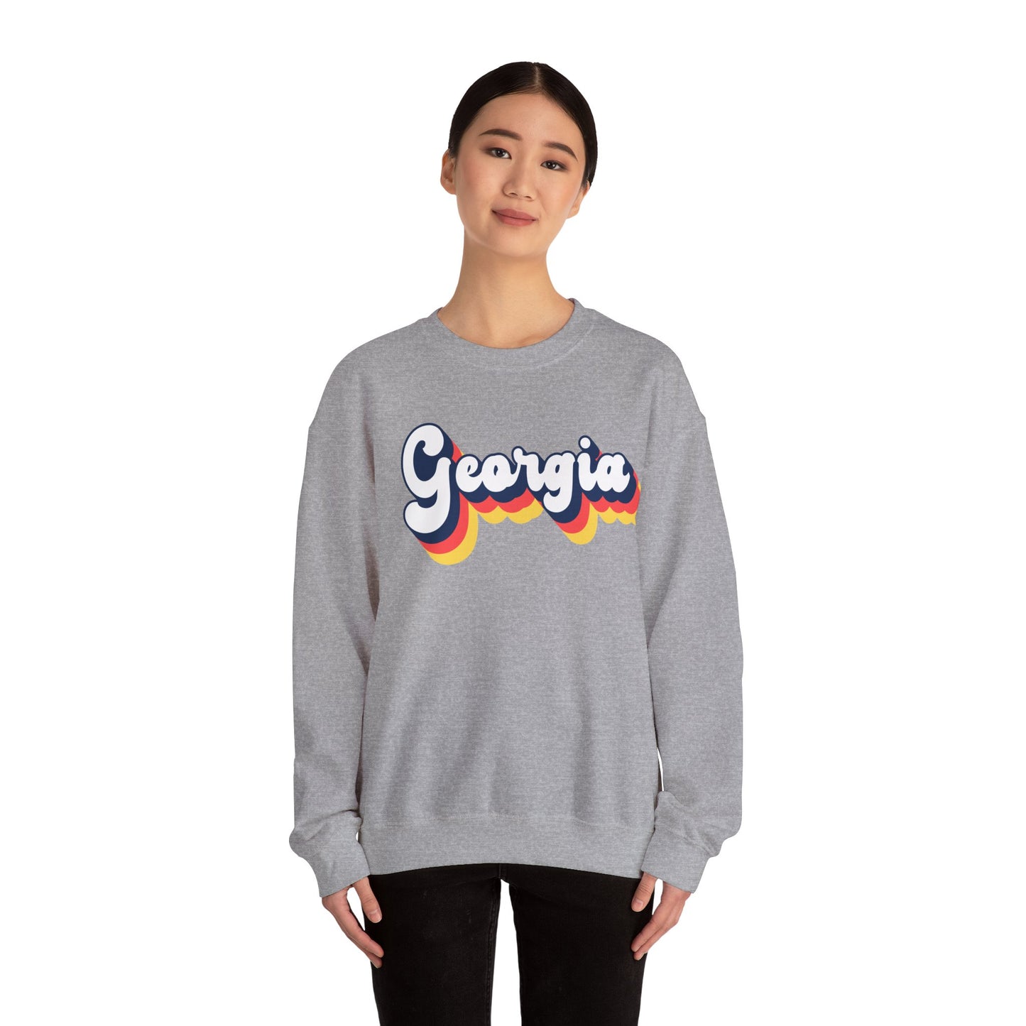 Retro Georgia Crewneck Sweatshirt