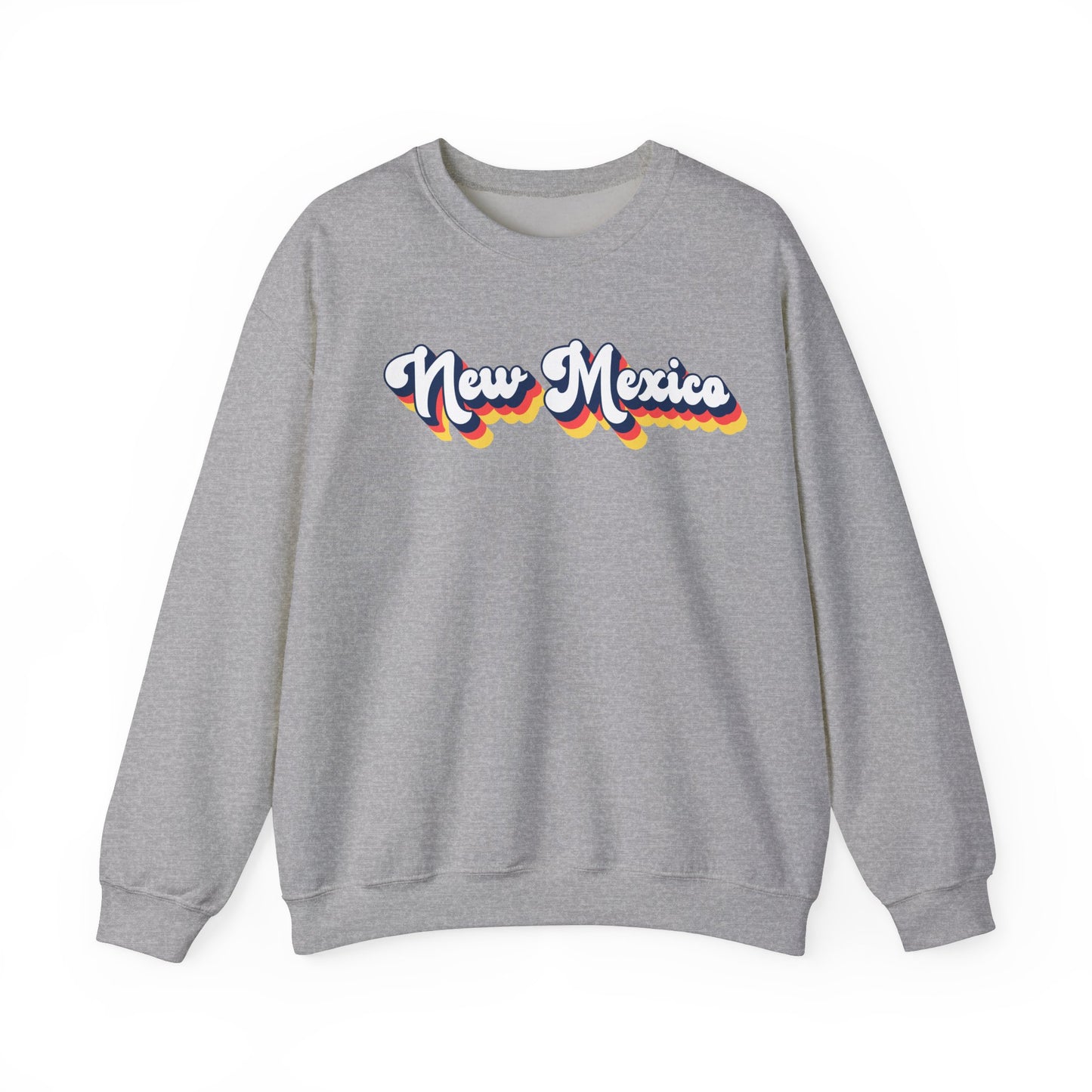 Retro New Mexico Crewneck Sweatshirt