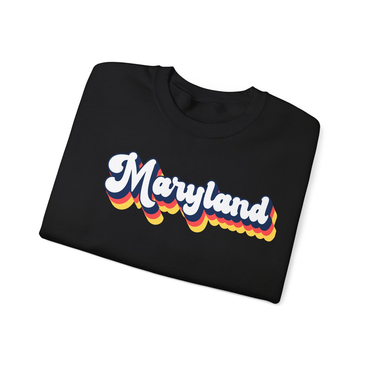 Retro Maryland Crewneck Sweatshirt