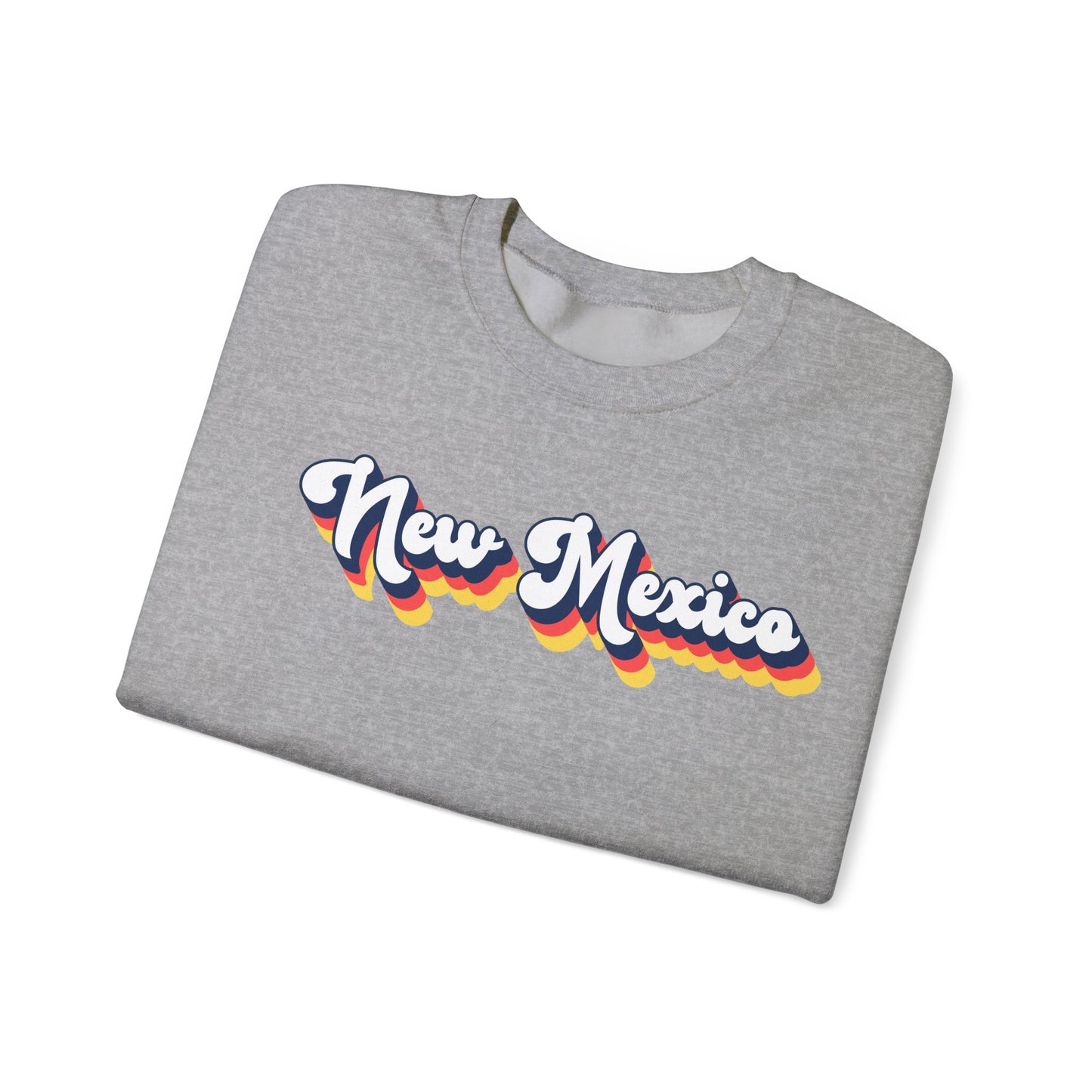 Retro New Mexico Crewneck Sweatshirt