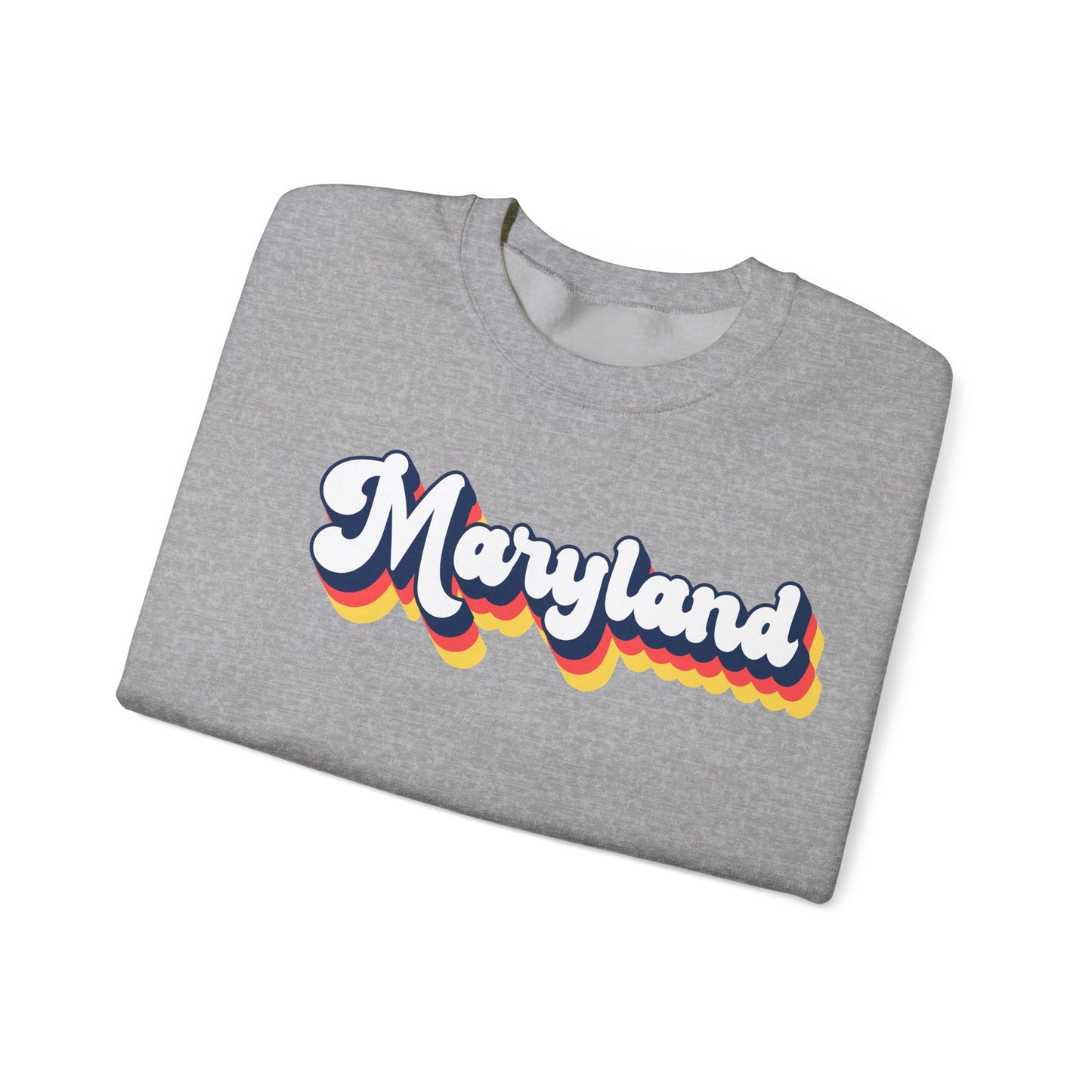 Retro Maryland Crewneck Sweatshirt