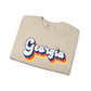 Retro Georgia Crewneck Sweatshirt