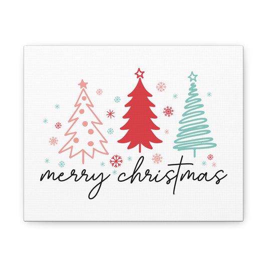 Merry Christmas Canvas Gallery Wrap