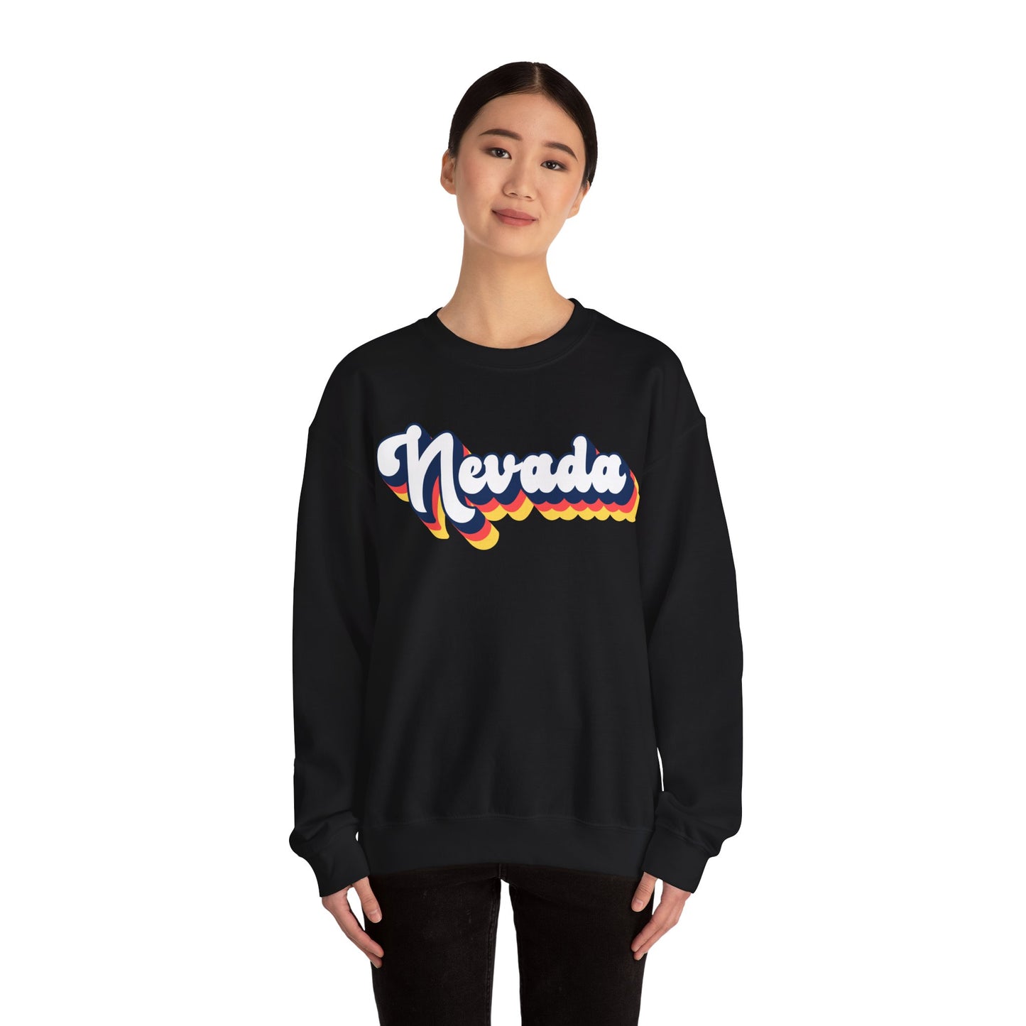 Retro Nevada Crewneck Sweatshirt