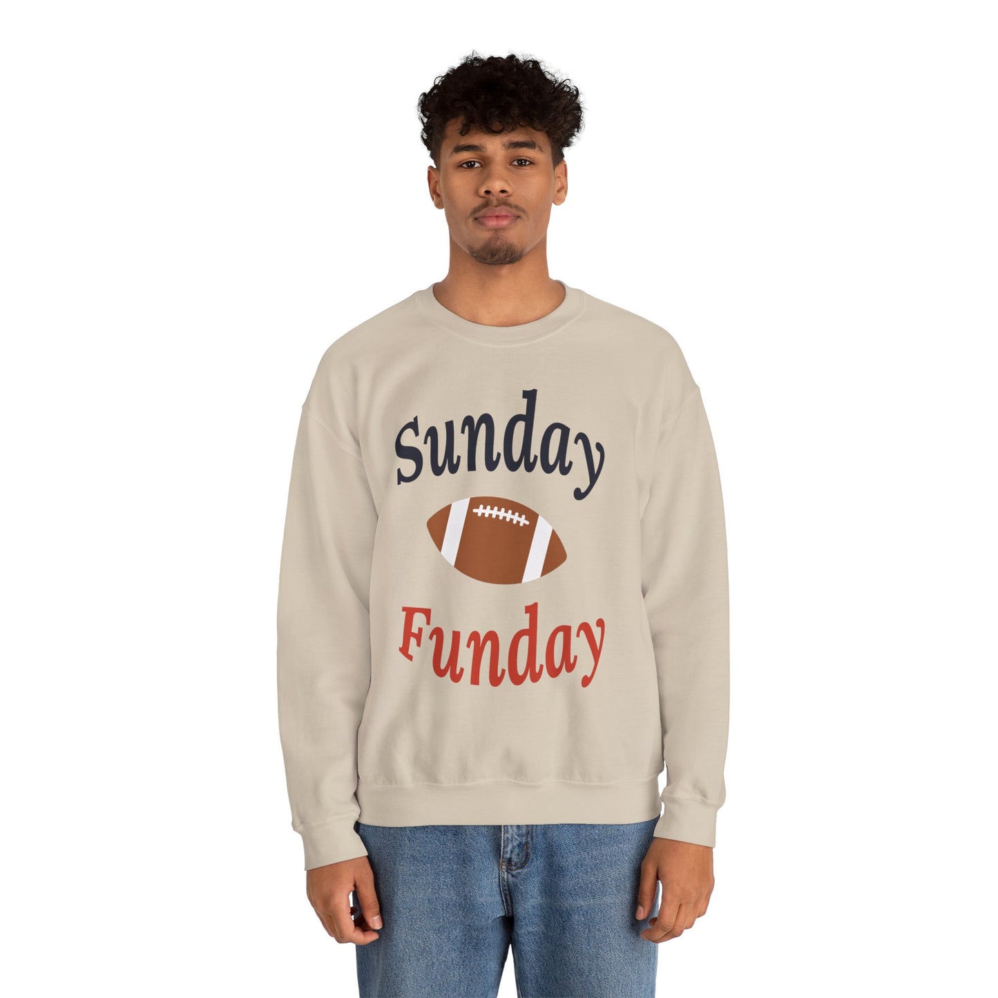 Sunday Funday Chicago Unisex Heavy Blend™ Crewneck Sweatshirt