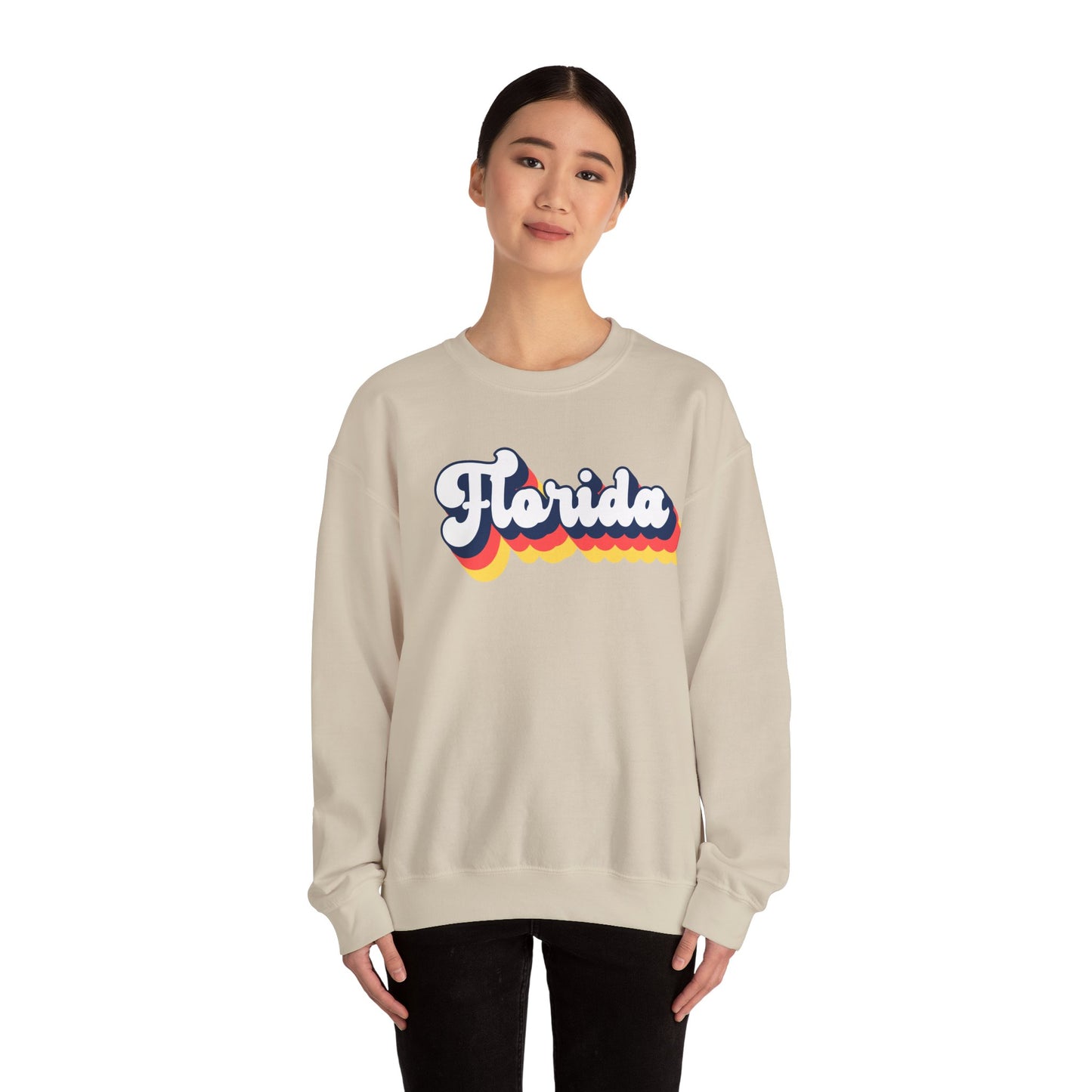 Retro Florida Crewneck Sweatshirt