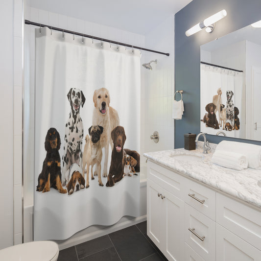 Dogs Shower Curtains