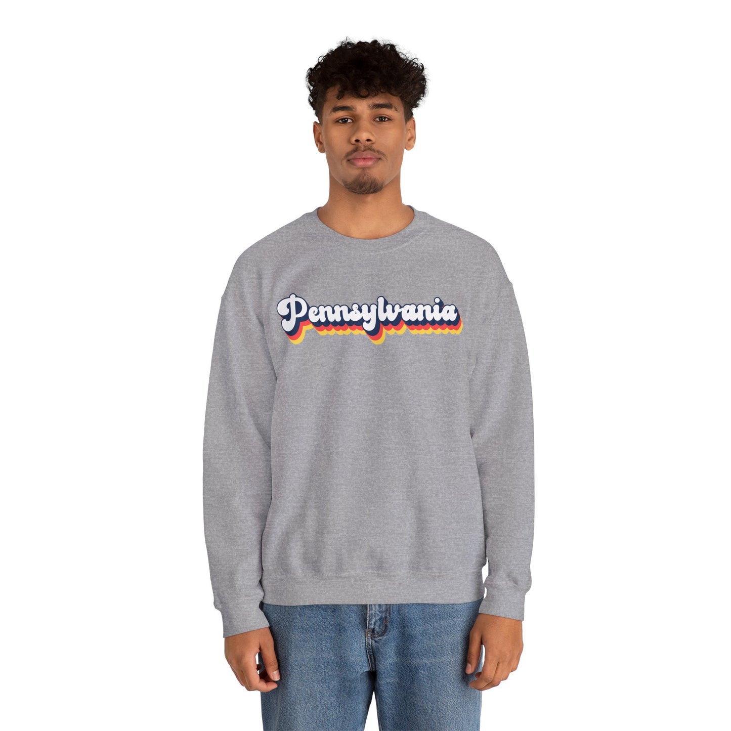 Retro Pennsylvania Crewneck Sweatshirt