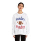 Sunday Funday Buffalo Unisex Heavy Blend™ Crewneck Sweatshirt