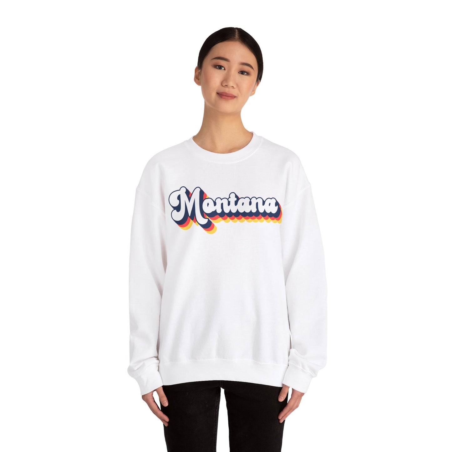 Retro Montana Crewneck Sweatshirt