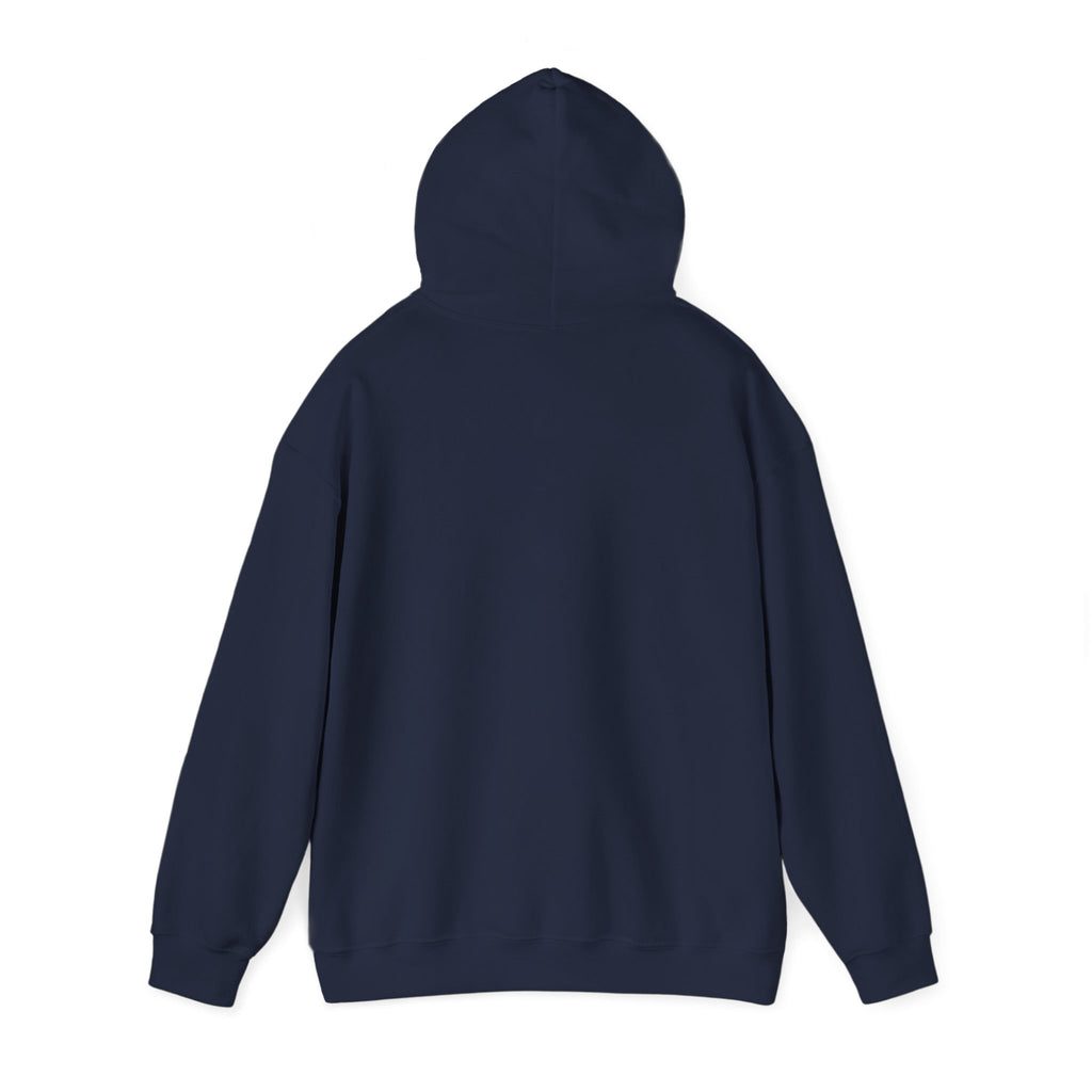 8647 Political Typography Hoodie | Stencil, Distressed Civic Expression