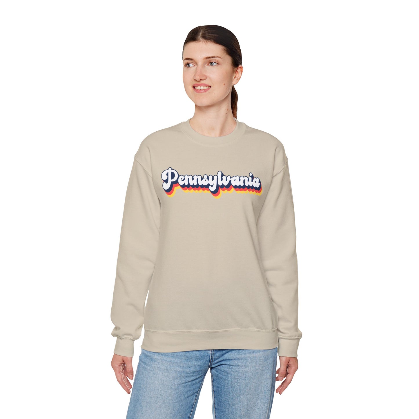 Retro Pennsylvania Crewneck Sweatshirt