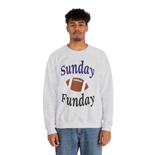 Sunday Funday Baltimore Unisex Heavy Blend™ Crewneck Sweatshirt