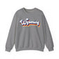 Retro Wyoming Crewneck Sweatshirt