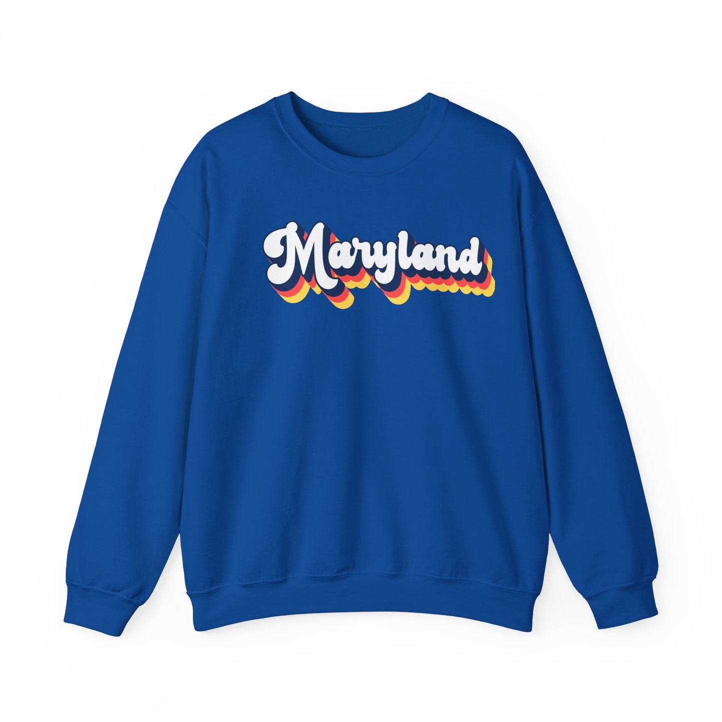 Retro Maryland Crewneck Sweatshirt