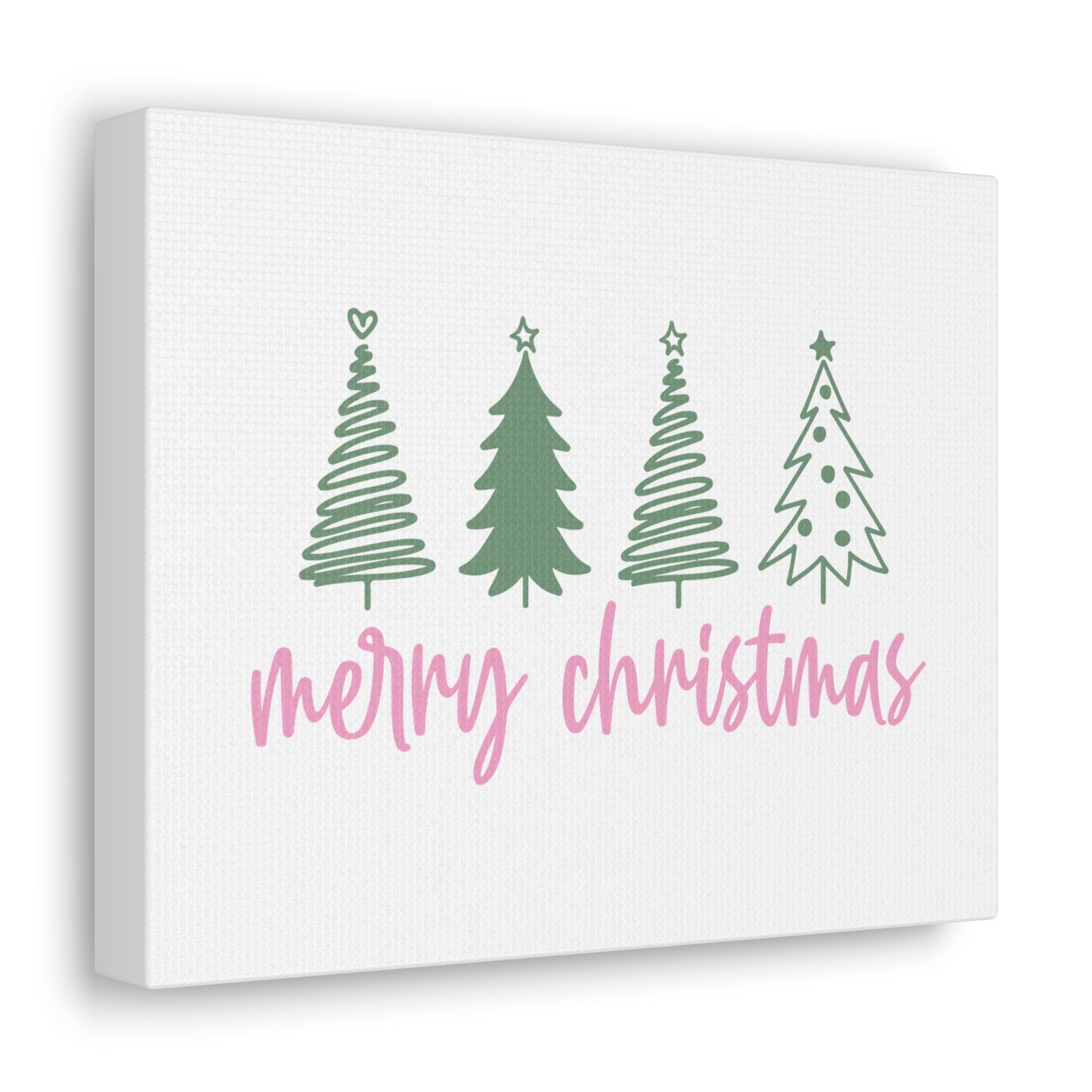 Merry Christmas Canvas Gallery Wrap