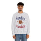 Sunday Funday New York Giants Unisex Heavy Blend™ Crewneck Sweatshirt