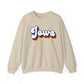 Retro Iowa Crewneck Sweatshirt