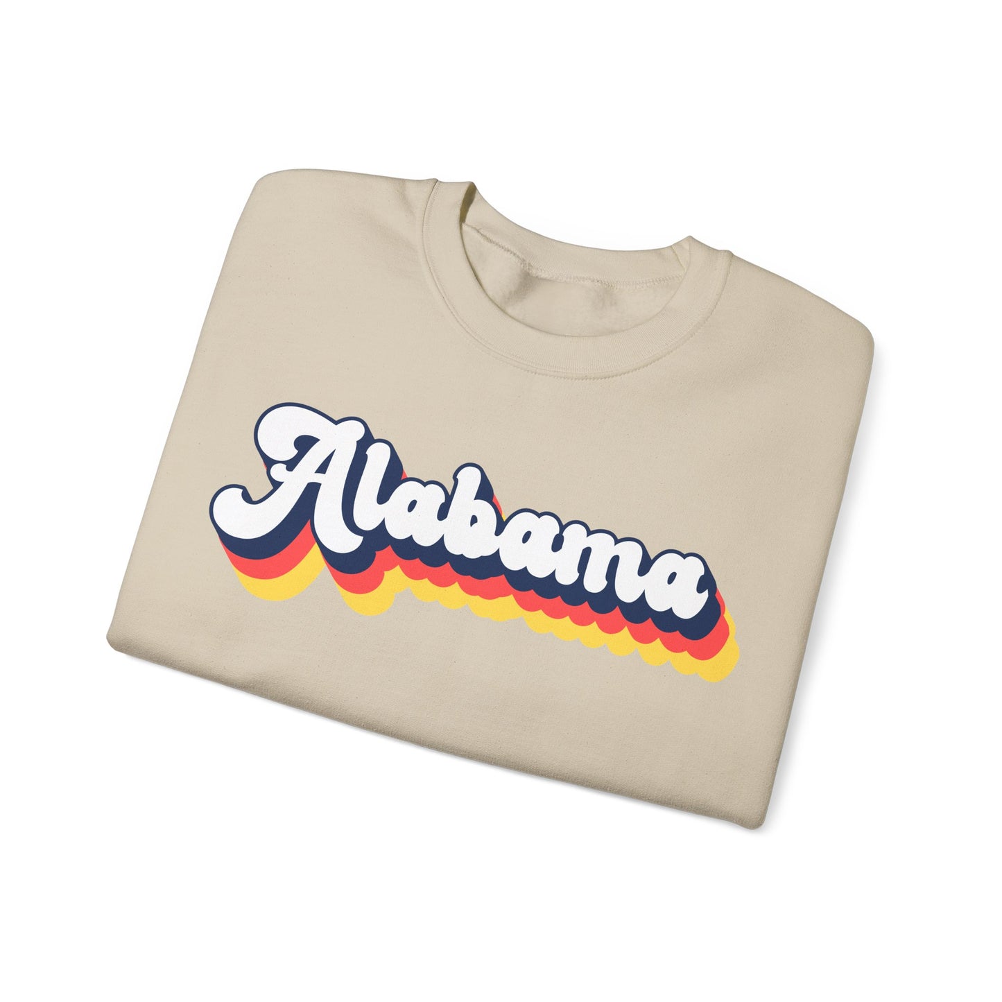 Retro Alabama Crewneck Sweatshirt