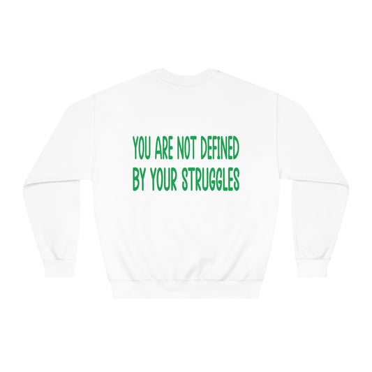 Mental Health Saying Sweatshirt, Unisex Jumper, Crewneck Pullover, Inspirational Quote Top, Personal Struggles Shirt