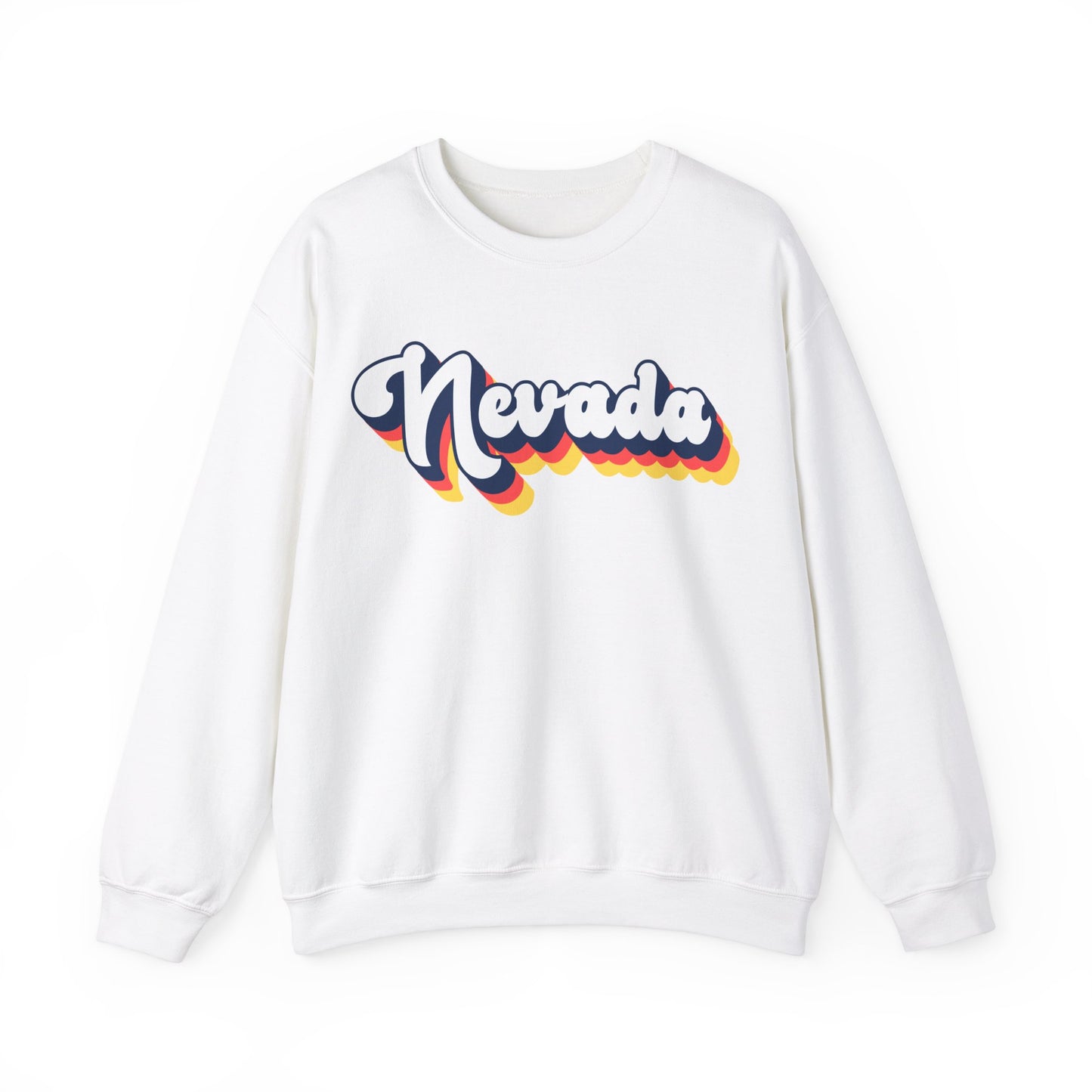 Retro Nevada Crewneck Sweatshirt