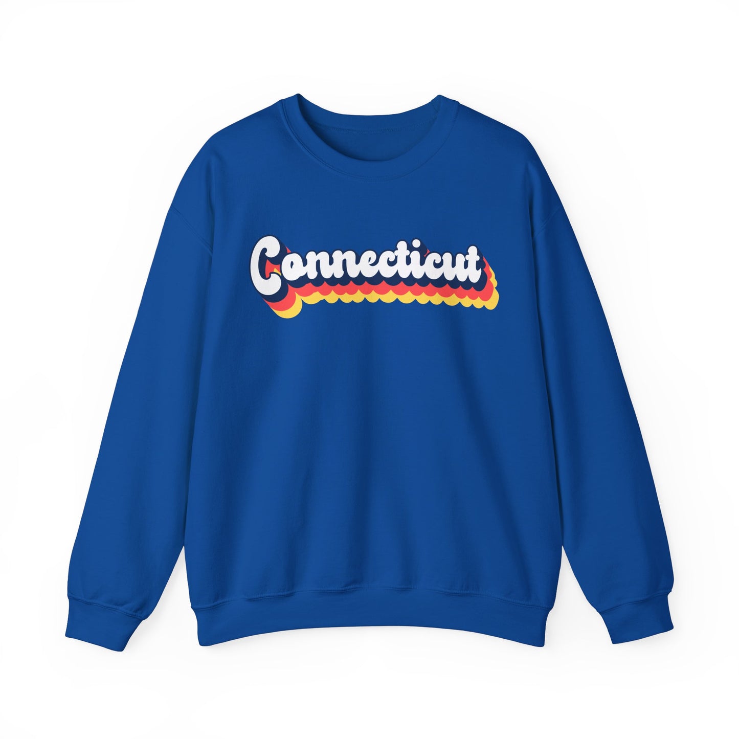 Retro Connecticut Crewneck Sweatshirt