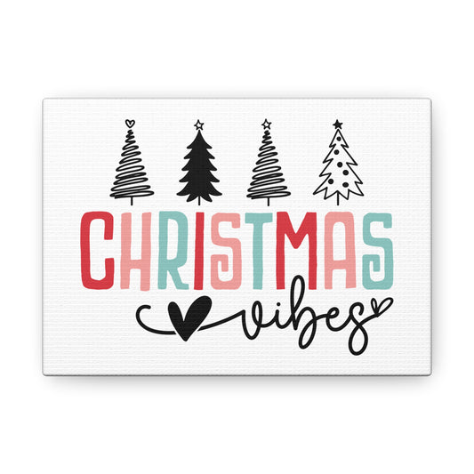 Christmas Vibes Canvas Gallery Wrap