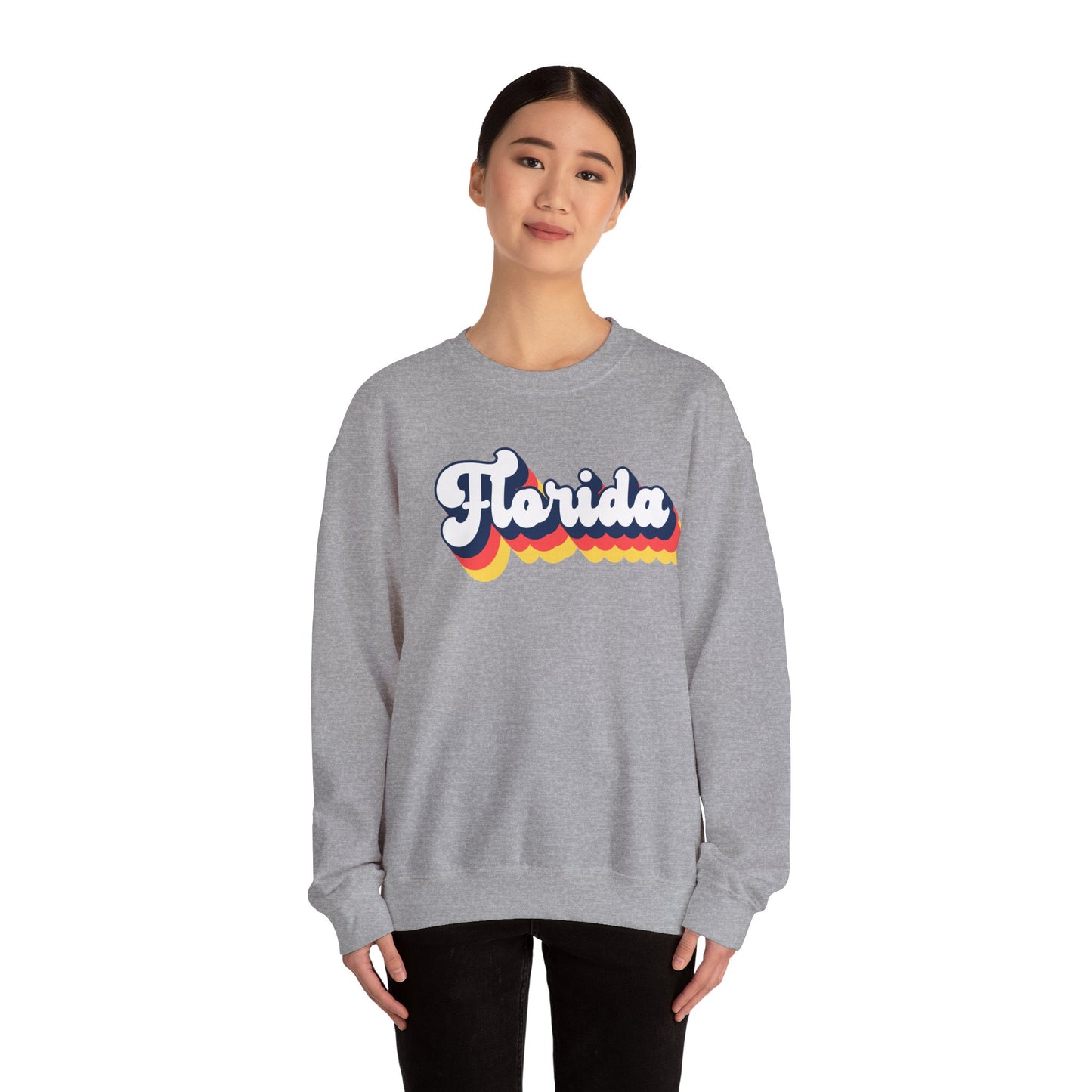 Retro Florida Crewneck Sweatshirt