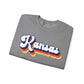 Retro Kansas Crewneck Sweatshirt