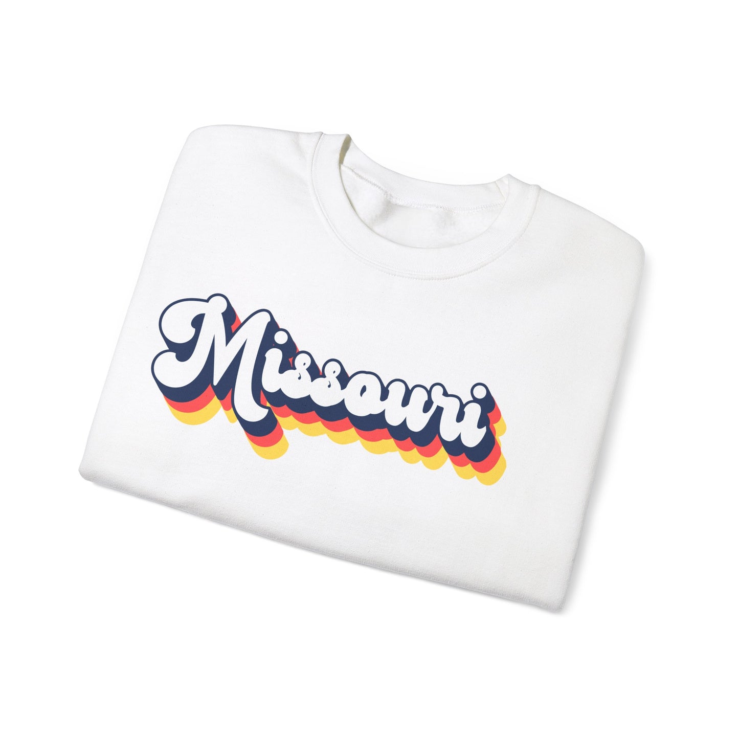 Retro Missouri Crewneck Sweatshirt