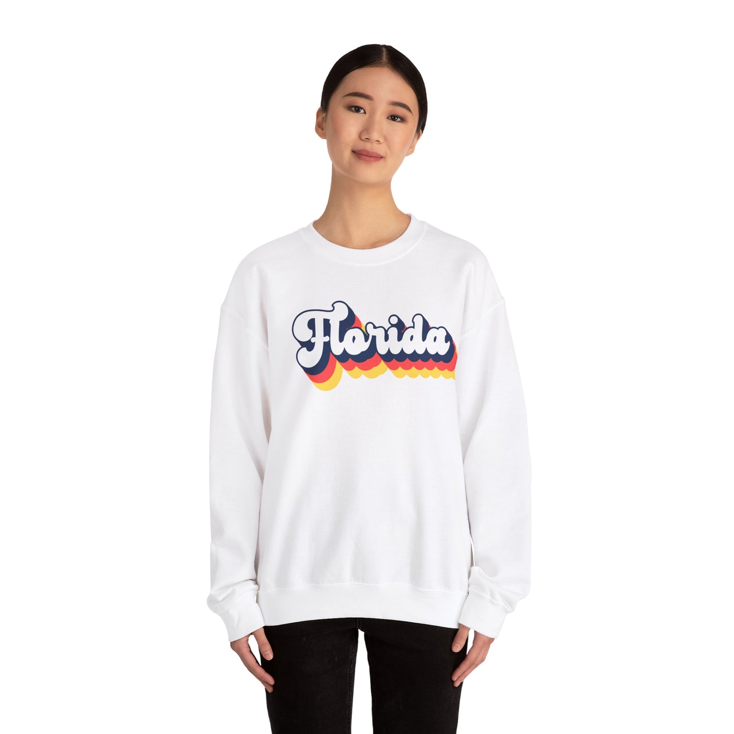 Retro Florida Crewneck Sweatshirt