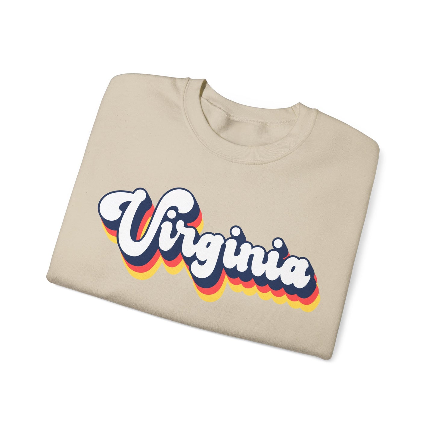 Retro Viginia Crewneck Sweatshirt