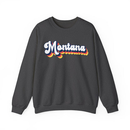 Retro Montana Crewneck Sweatshirt