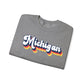 Retro Michigan Crewneck Sweatshirt