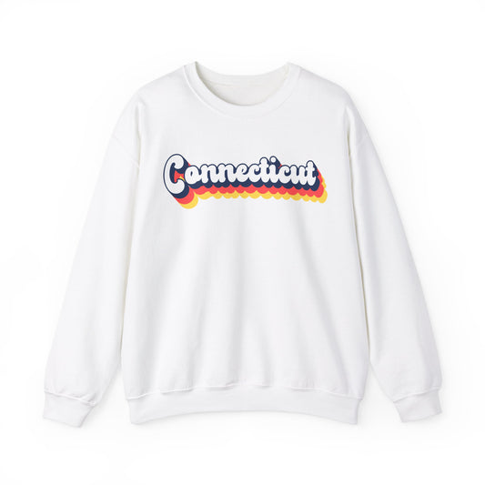 Retro Connecticut Crewneck Sweatshirt