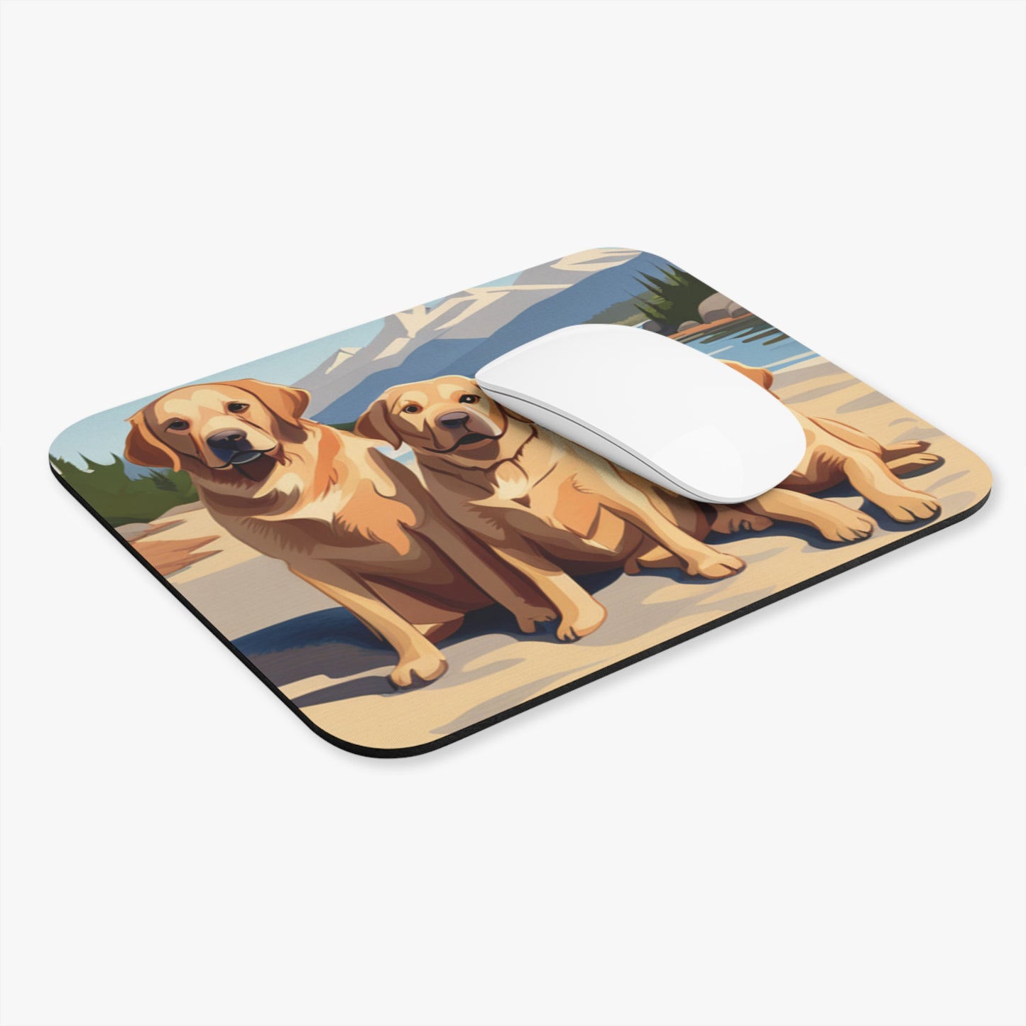 Labradors Mouse Pad (Rectangle)