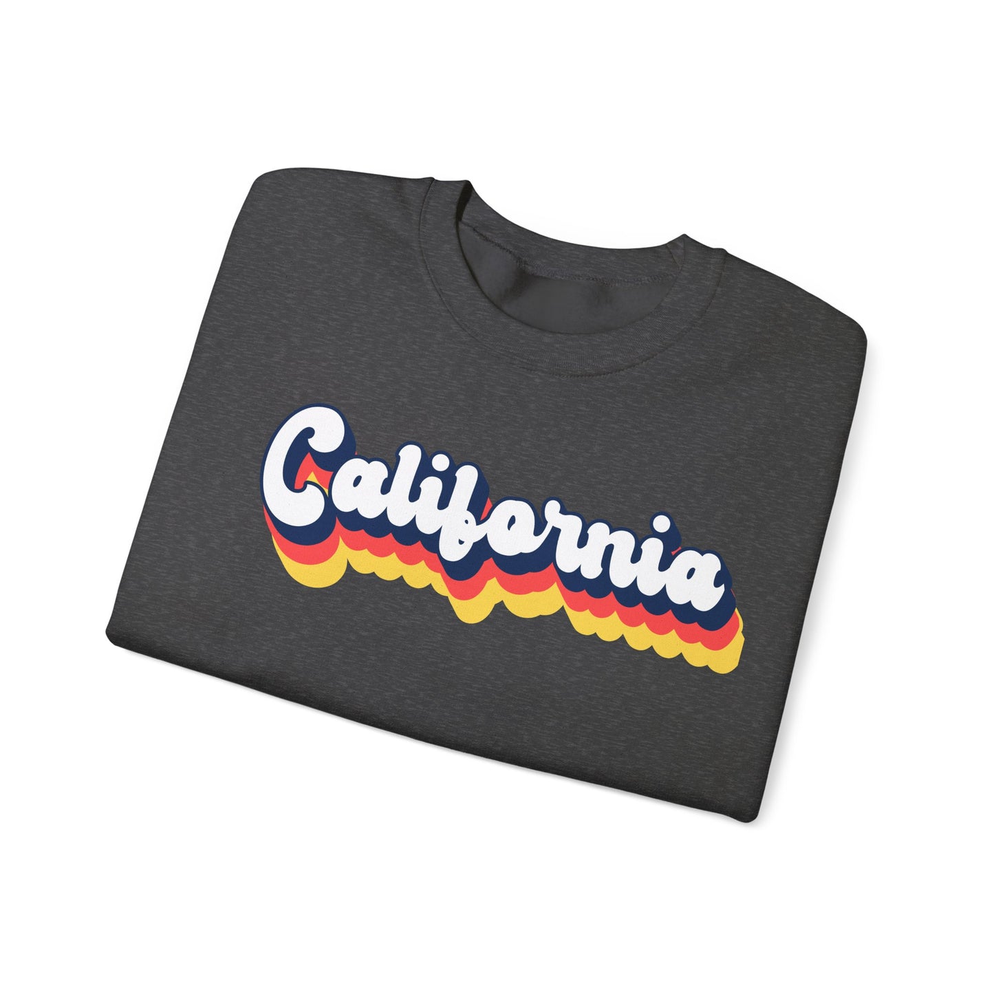 Retro California Crewneck Sweatshirt