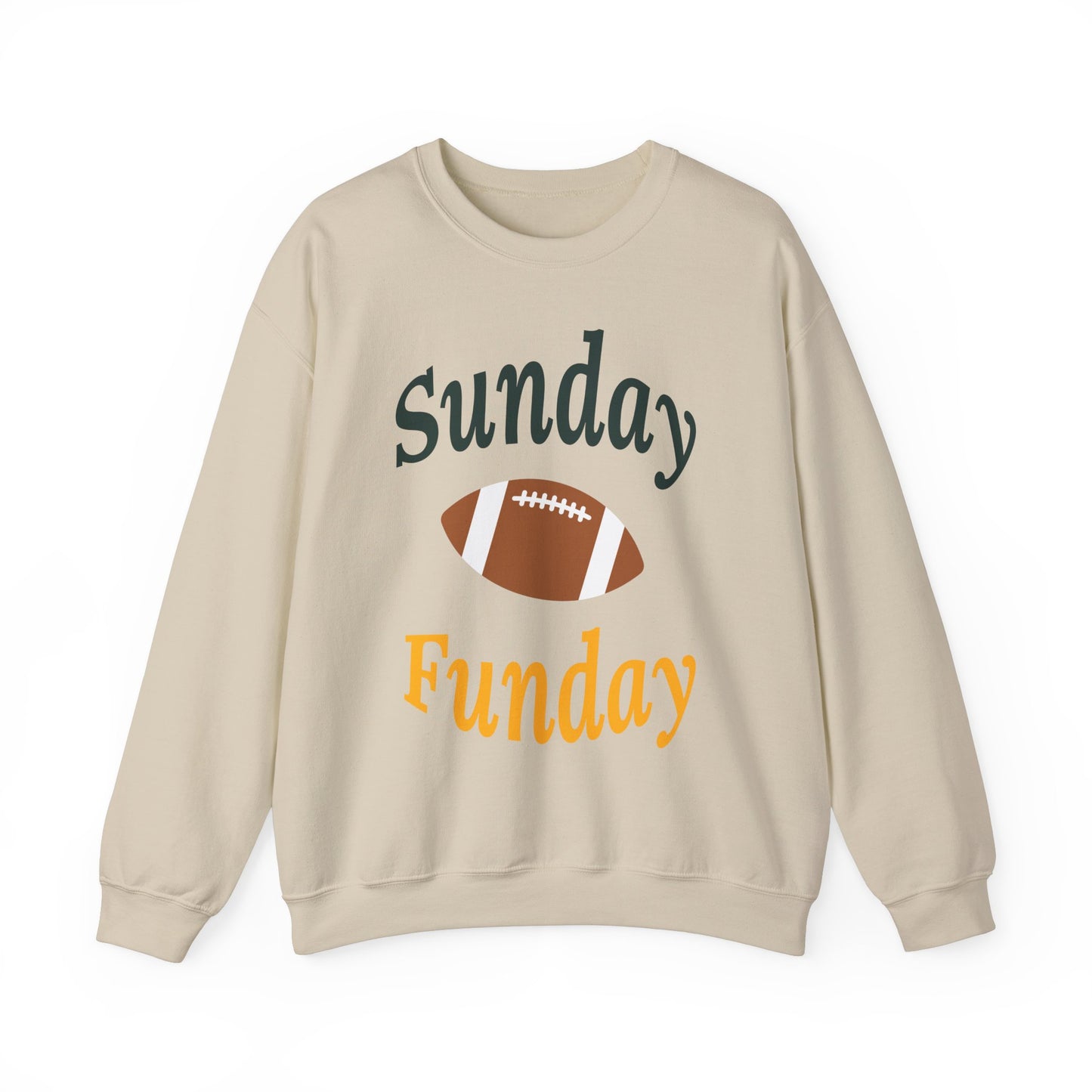 Sunday Funday Green Bay Unisex Heavy Blend™ Crewneck Sweatshirt