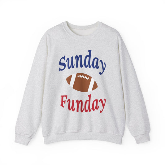 Sunday Funday Buffalo Unisex Heavy Blend™ Crewneck Sweatshirt